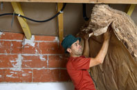 Kington Magna tapered roof insulation